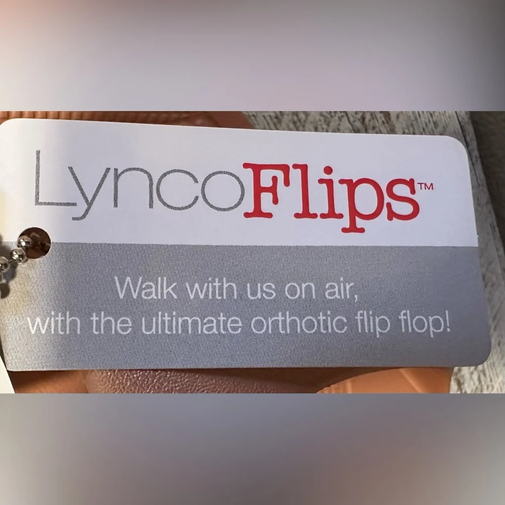 Aetrex Lynco Flips Orthopedic Flip Flop - NWT